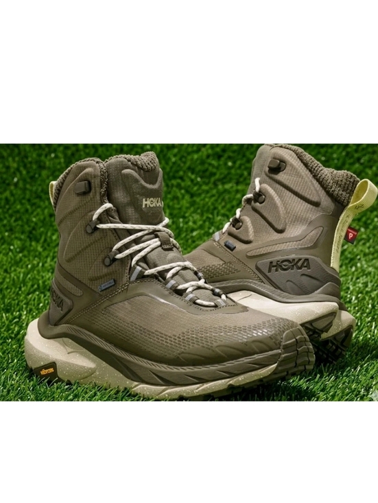 Hoka Other - Hoka Kaha 2 Frost GTX Mid Antique Olive Oyster Hiking Boots